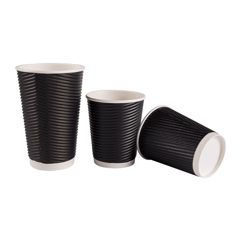 Utskrift Engangs kaffe og te Ripple Paper Cup