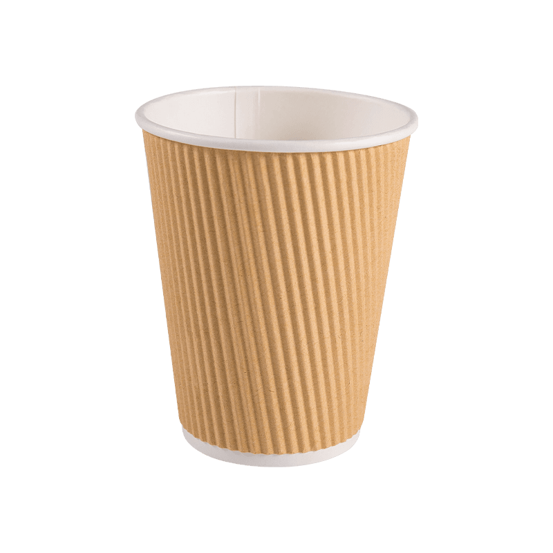 Varme drikker Vanntett isolert dobbelvegg Ripple Paper Cup