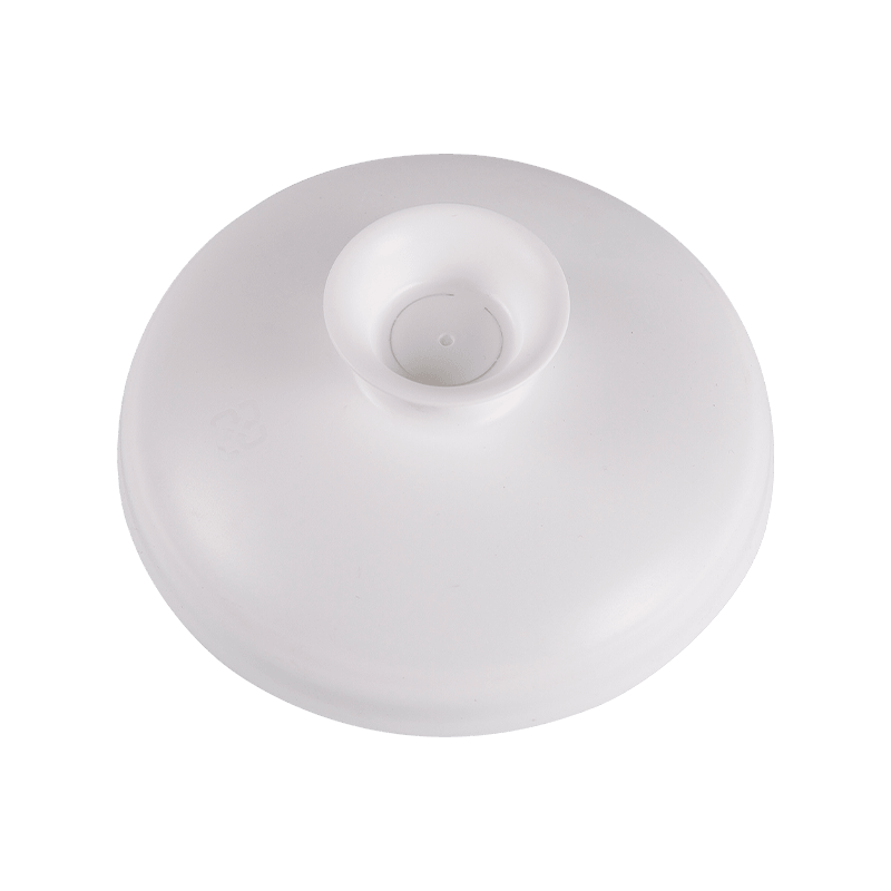 Engangs Takeaway Cold Drink Plast PP Dome Cover med O-hull